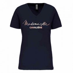 T-SHIRT MADEMOISELLE CAVALIERE
