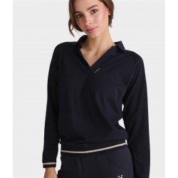 POLO HORSE PILOT FEMME MERINOS